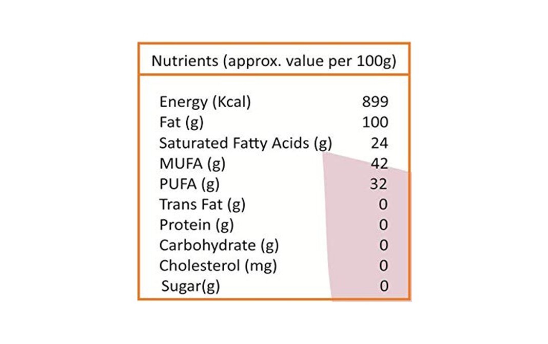 SimPure Groundnut Oil 100% Pure Un-Refined   Plastic Bottle  500 millilitre